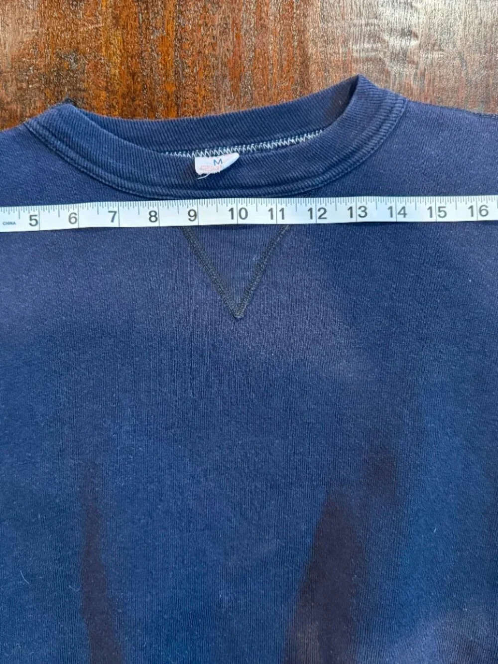 Vintage B'nai B'rith Girls BBG #63 Russell Athletic Sweatshirt Navy Size M - Picture 9 of 11